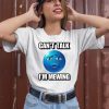 Cant Talk Im Mewing Ooh Blue Emoji Shirt2