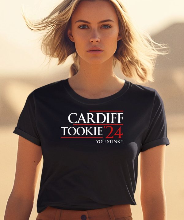 Cardiff Tookie 24 You Stink Shirt2