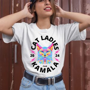 Cat Ladies For Kamala 2024 Shirt