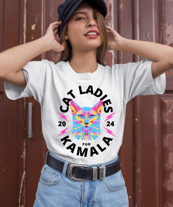 Cat Ladies For Kamala 2024 Shirt