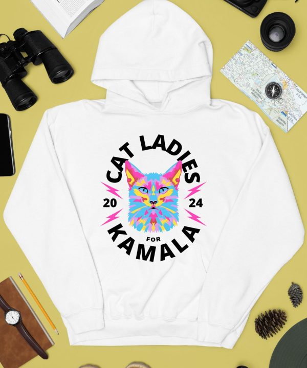 Cat Ladies For Kamala 2024 Shirt4