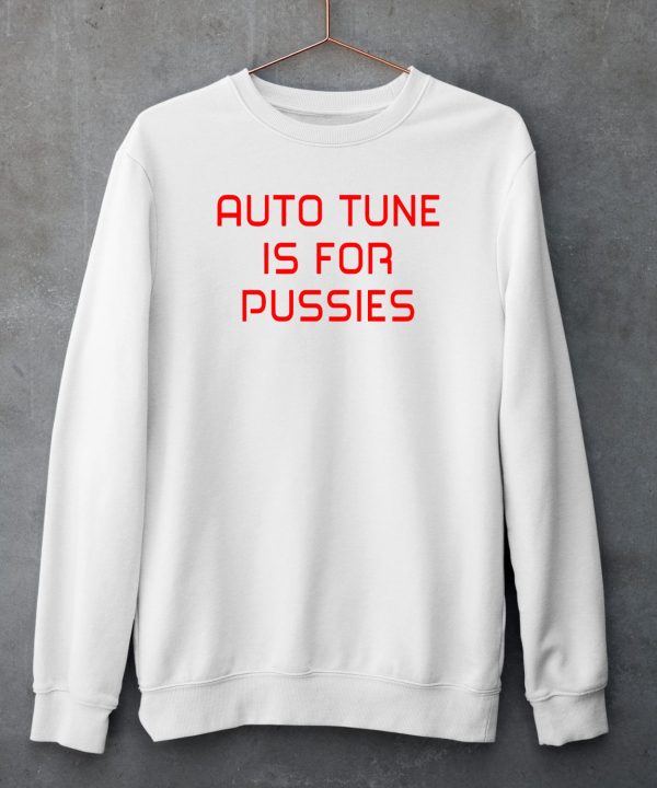 Christina Aguilera Wearing Auto Tune Is For Pussies Shirt5