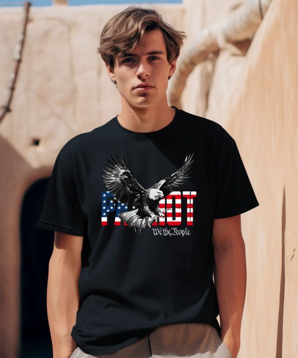 Conservativeant Wearing Patriot We The People Freebird Shirt