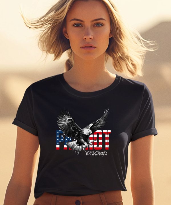 Conservativeant Wearing Patriot We The People Freebird Shirt2