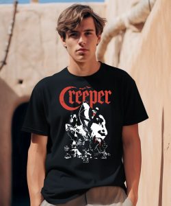 Creeper Branca Vampire Vest Shirt0