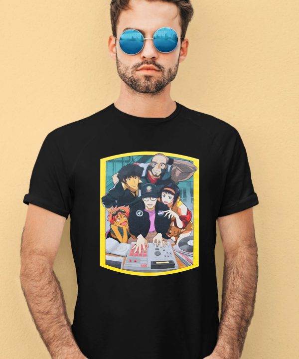 Crunchyroll X Logic X Cowboy Bebop See You Space Cowboy Shirt1