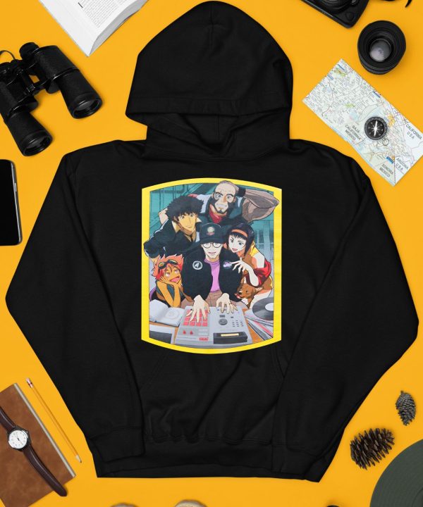 Crunchyroll X Logic X Cowboy Bebop See You Space Cowboy Shirt4