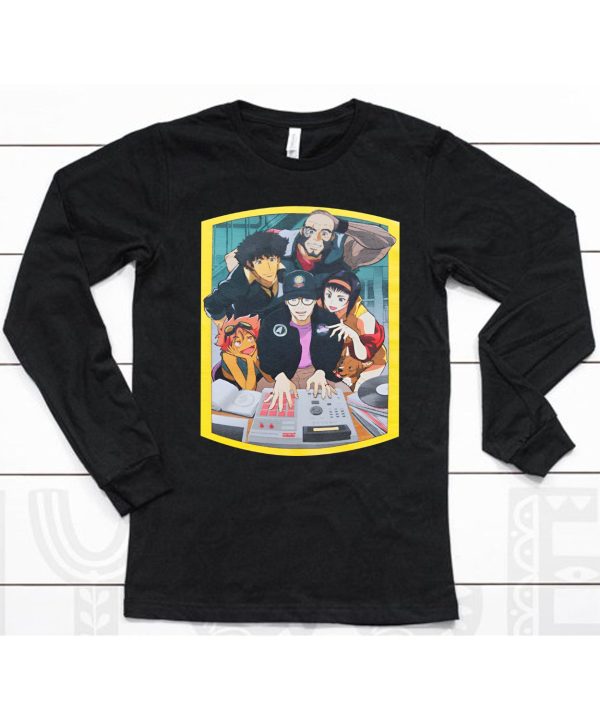 Crunchyroll X Logic X Cowboy Bebop See You Space Cowboy Shirt6