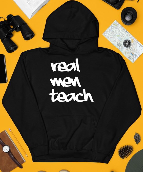 Curtis Valentine Wearing Real Men Teach Shirt4