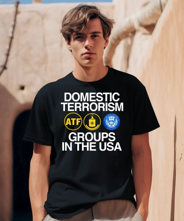 Domestic Terrorism Groups In The Usa Shirt