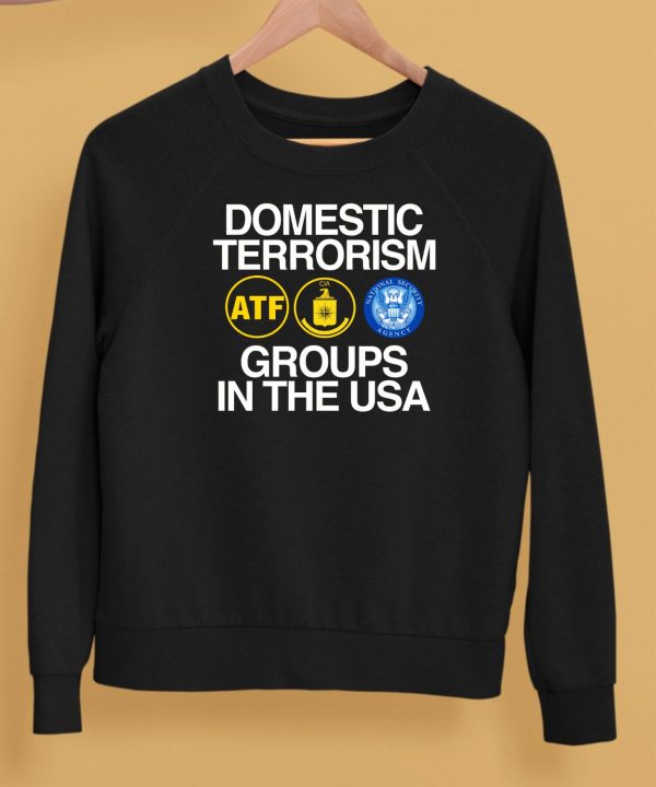 Domestic Terrorism Groups In The Usa Shirt5