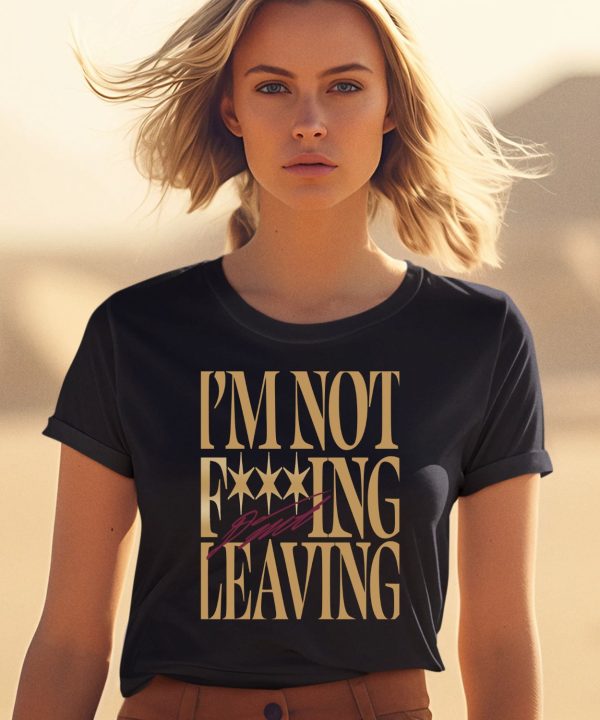 Donovan Mitchell Im Not Fucking Leaving Shirt