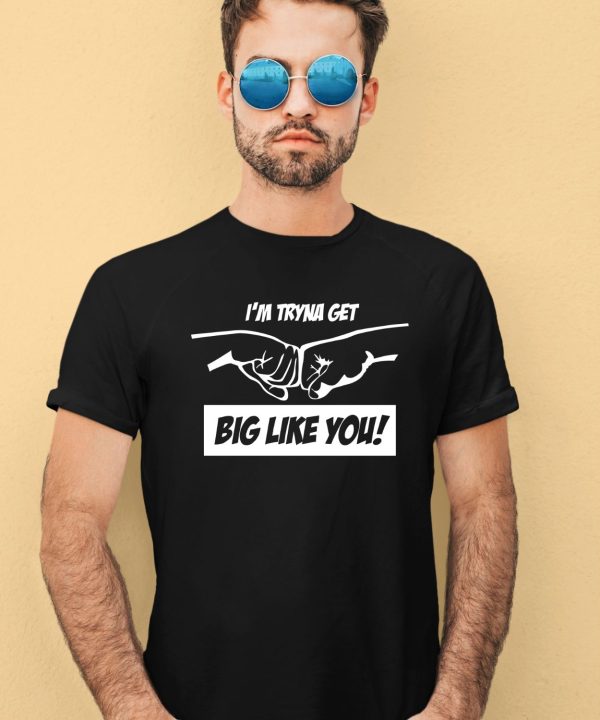 Dr Mike Israetel Wearing Im Tryna Get Big Like You Shirt1