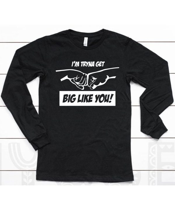 Dr Mike Israetel Wearing Im Tryna Get Big Like You Shirt6