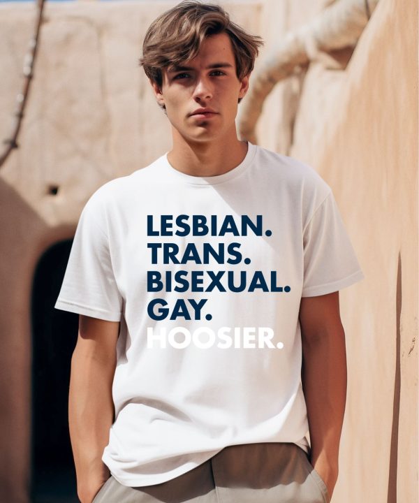 Eric Gonzaba Lesbian Trans Bisexual Gay Hoosier Shirt