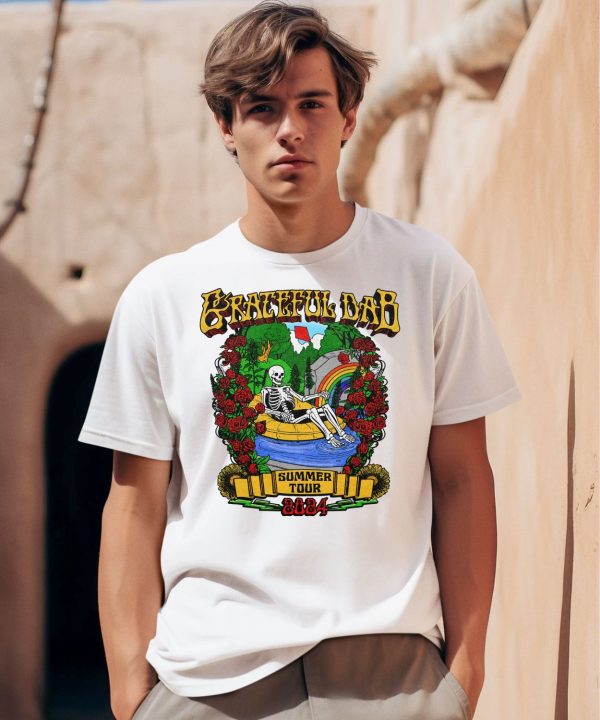 Grateful Dab Smoking Bears Summer Tour 2024 Shirt0