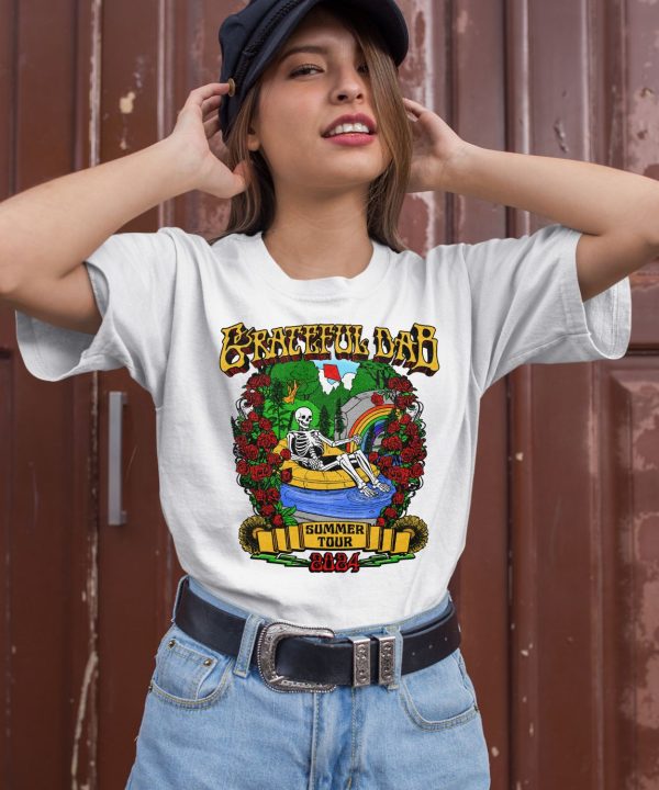 Grateful Dab Smoking Bears Summer Tour 2024 Shirt2