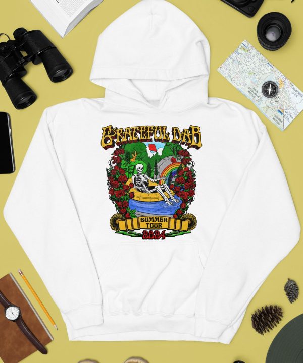 Grateful Dab Smoking Bears Summer Tour 2024 Shirt4