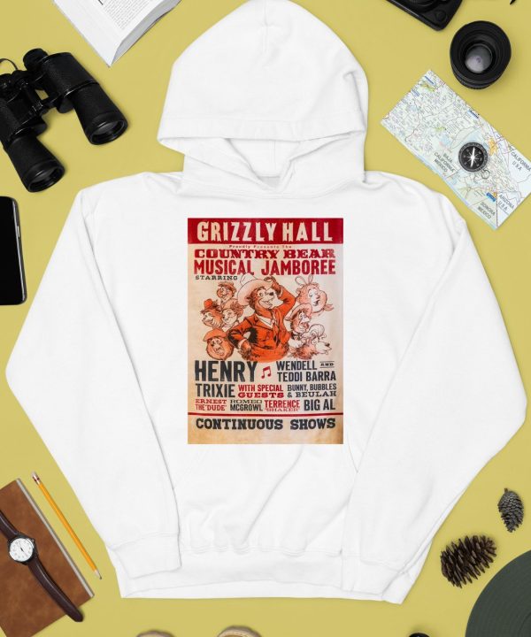 Grizzly Hall Proudly Presents The Country Bear Musical Jamboree Shirt4