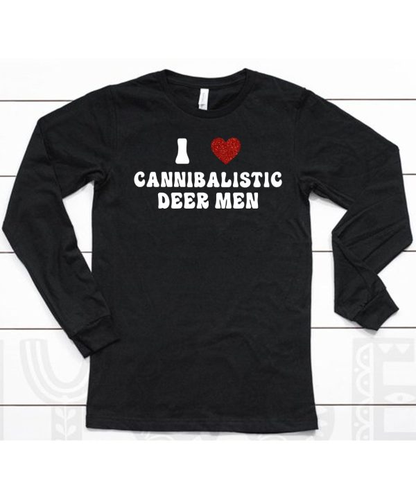 I Love Cannibalistic Deer Men Shirt6