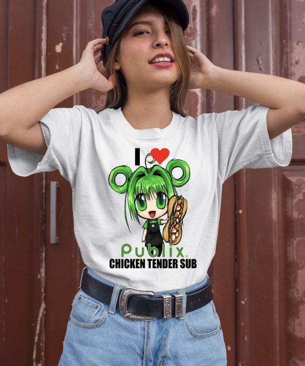 I Love Publix Chicken Tender Sub Shirt2