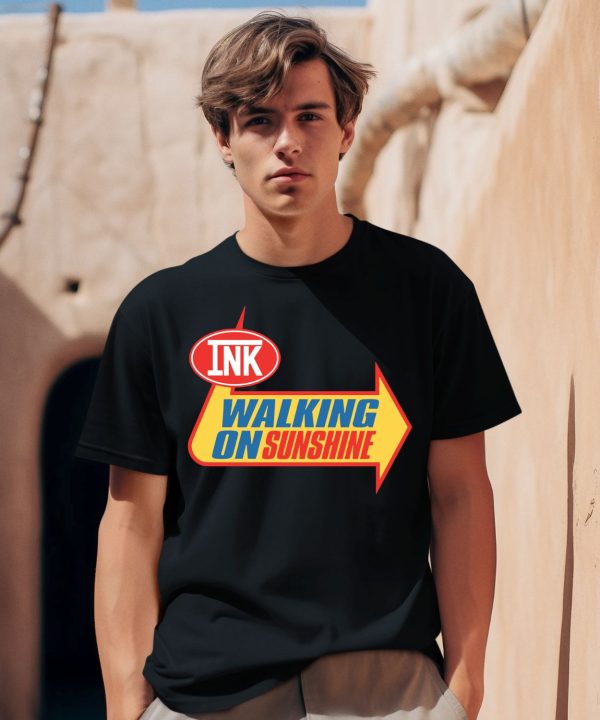 Ice Nine Kills Merch Ink Walking On Sunshine Offed The Wall Hoodie0