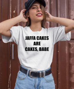 Jaffa Cakes Are Cakes Babe Shirt