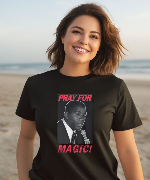 Jared Mccain Wearing Pray For Magic Shirt3