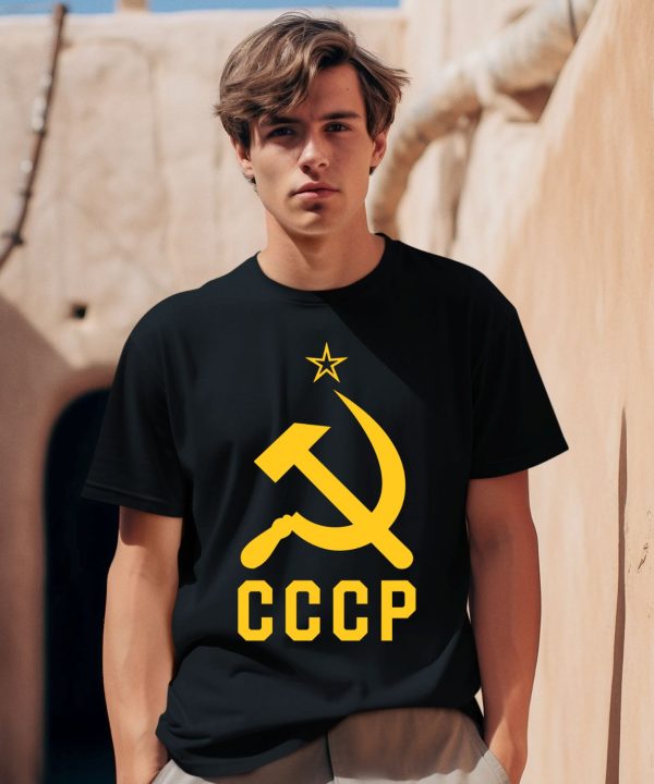 Jd Vance Wearing Cccp Social Communist Soviet Shirt