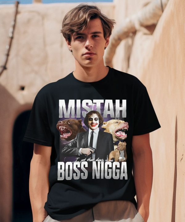 Jimmy Mistah Boss Nigga Shirt