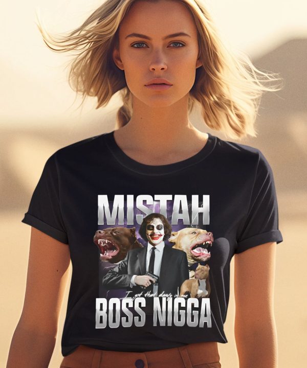 Jimmy Mistah Boss Nigga Shirt2