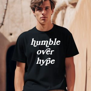 Justin Fields Wearing Humble Over Hype Shirt