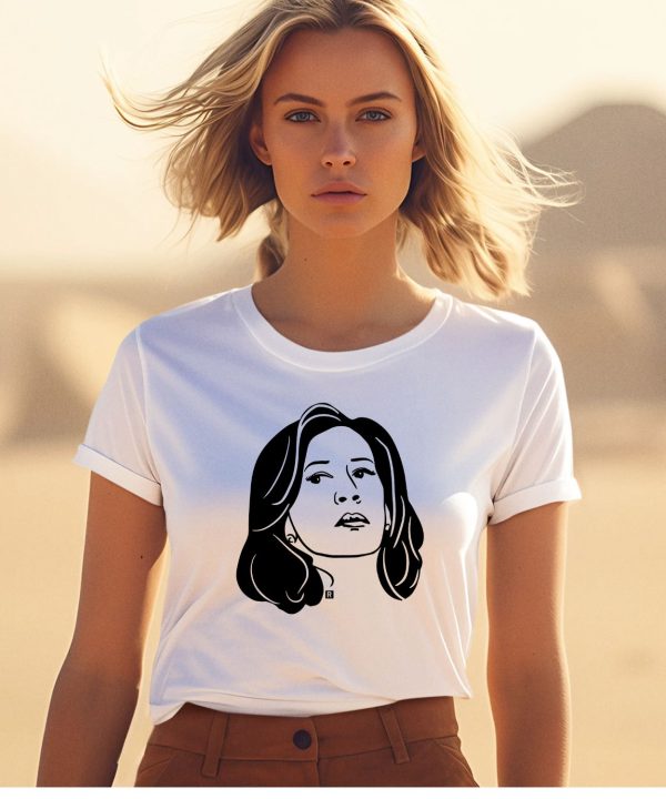 Kamala Harris Face Heavyweight Shirt1