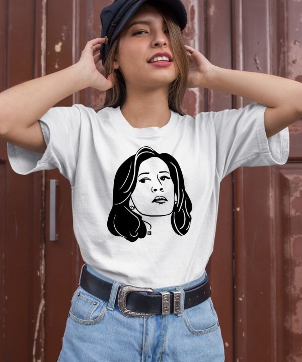 Kamala Harris Face Heavyweight Shirt2