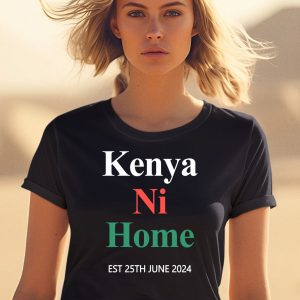 Kenya Ni Home Est 25Th June 2024 Shirt