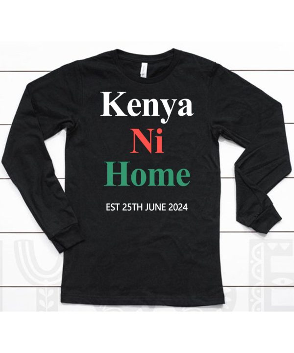 Kenya Ni Home Est 25Th June 2024 Shirt6