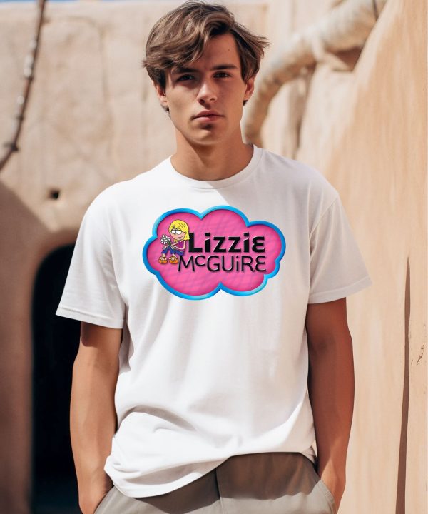 Lizzie Mcguire Animated Lizzie Logo Shirt0