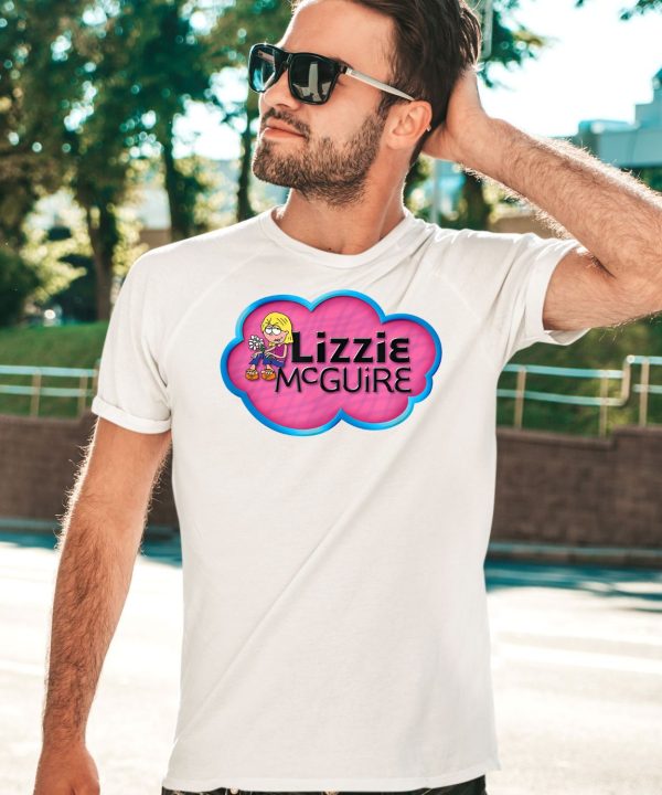 Lizzie Mcguire Animated Lizzie Logo Shirt3