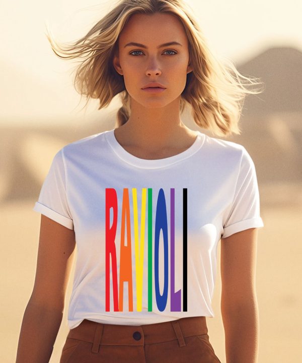 Lxix Apparel Store Ravioli Rainbow Shirt