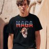 Maga New Piercing Donald Trump Shot Ears Mary Milan Shirt0