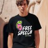 Mally Mouse Wearing Free Speech Rumble Shirt