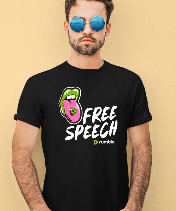 Mally Mouse Wearing Free Speech Rumble Shirt1