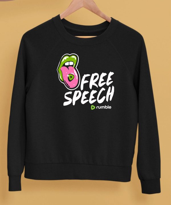 Mally Mouse Wearing Free Speech Rumble Shirt5