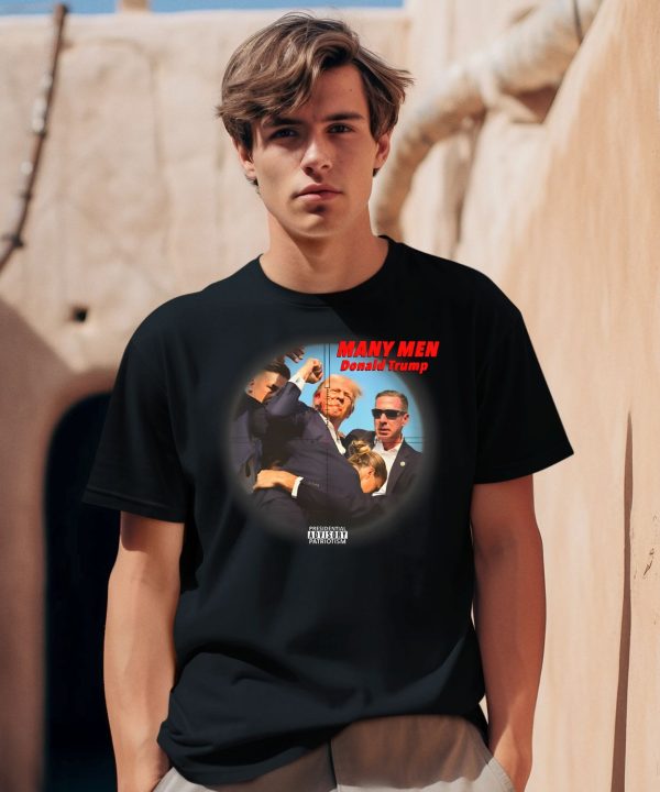 Many Men Donald Trump Shirt