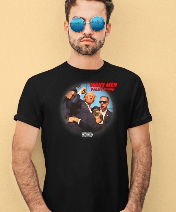 Many Men Donald Trump Shirt1