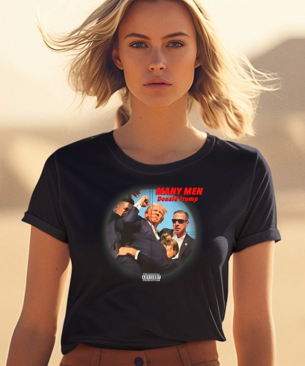 Many Men Donald Trump Shirt2