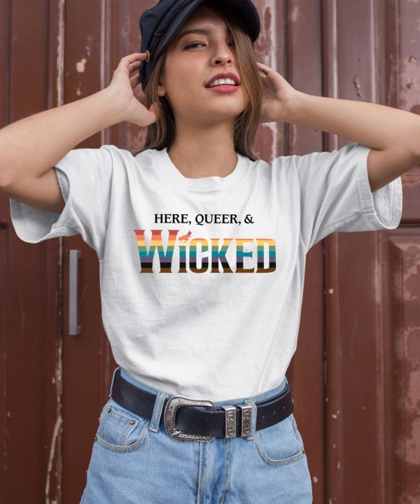 Mary Kate Morrissey Wearing Here Queer And Wicked Shirt2