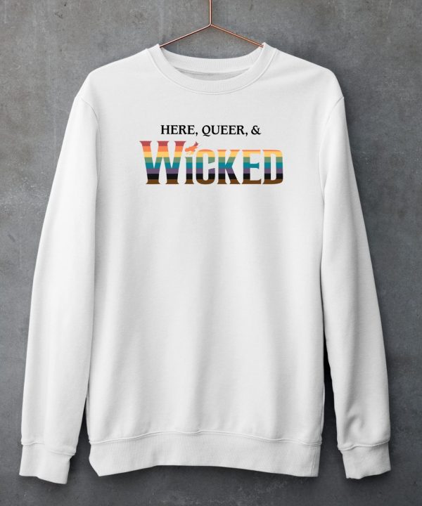 Mary Kate Morrissey Wearing Here Queer And Wicked Shirt5