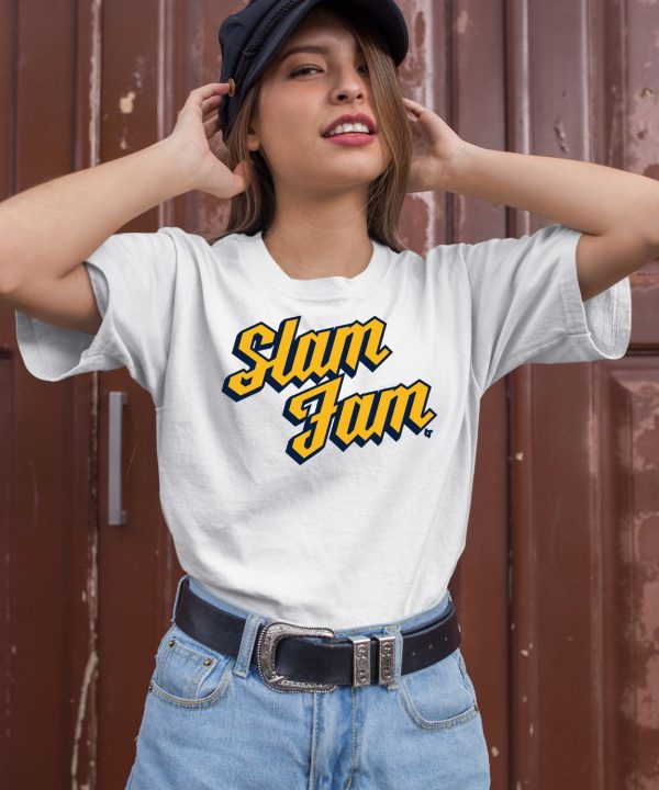 Milwaukee Baseball Slam Fam Shirt2