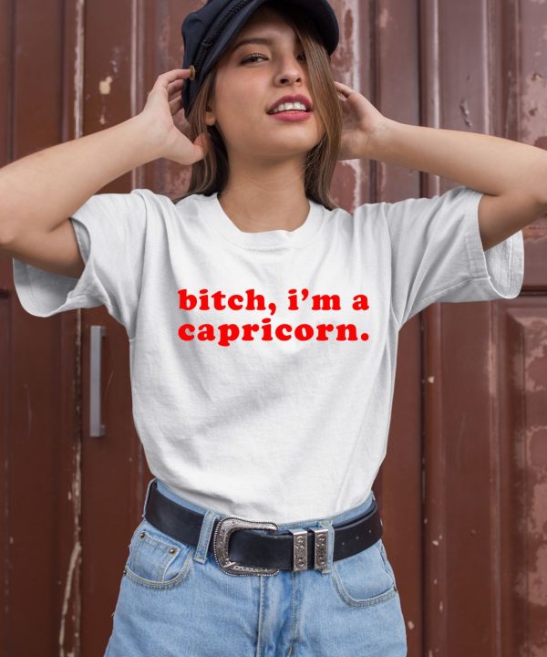 Ms Jenise Hart Wearing Bitch Im A Capricorn Shirt